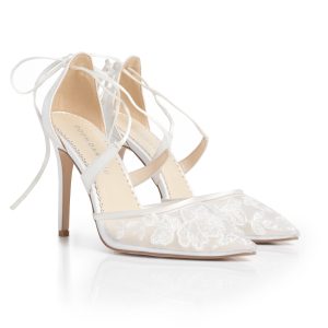 Sienna Floral Wedding Heels